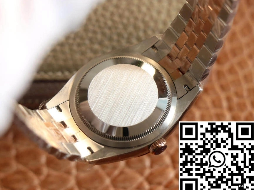 Rolex White Datejust Factory 888 Dial M126231-0017 Rose Gold EW Versatile 0812